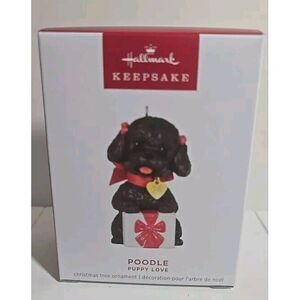 2024 Hallmark Poodle‎ 34th in Puppy Love Series Oenament NIB